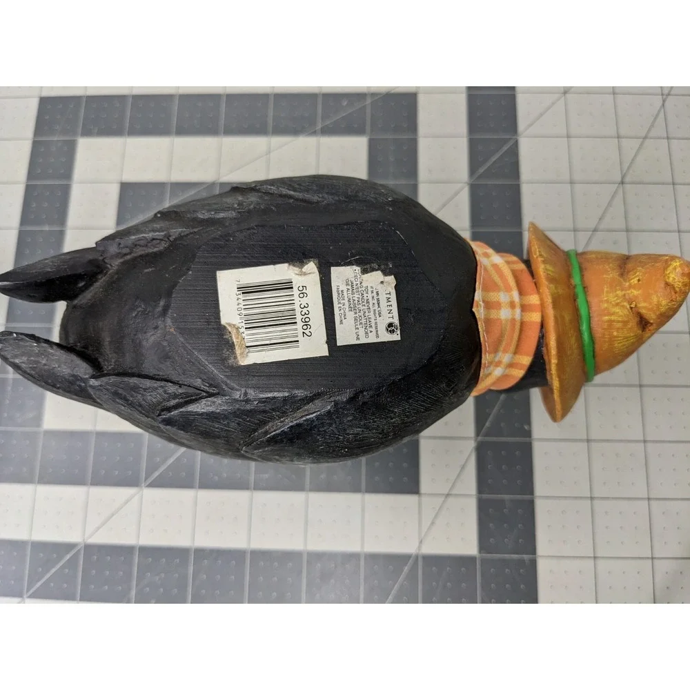 Dept 56 Crow‎ Candle Holder Lot of 2 READ Damage